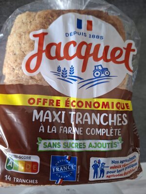 14 Maxi Tranches complet sans sucres ajoutés