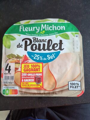 Blanc de Poulet  - 25% de Sel*
