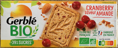 Cranberry saveur amande