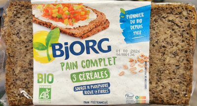 Pain complet 3 céréales