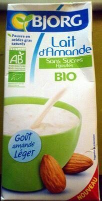BjORG AMANDE ALMOND SANS SUCRE- NO SUGAR