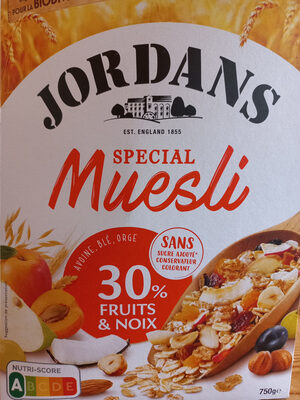 Special Muesli 30% fruits & noix