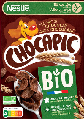 NESTLE CHOCAPIC BIO Céréales - Boite de 375g