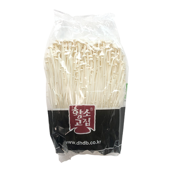 국내산 황소고집 팽이버섯(병) 350g